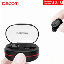 Dacom K6H TWS True Wireless Earbuds Micro Earpiece Mini Twins Headset Stereo Ear Bluetooth Earphone Headphones