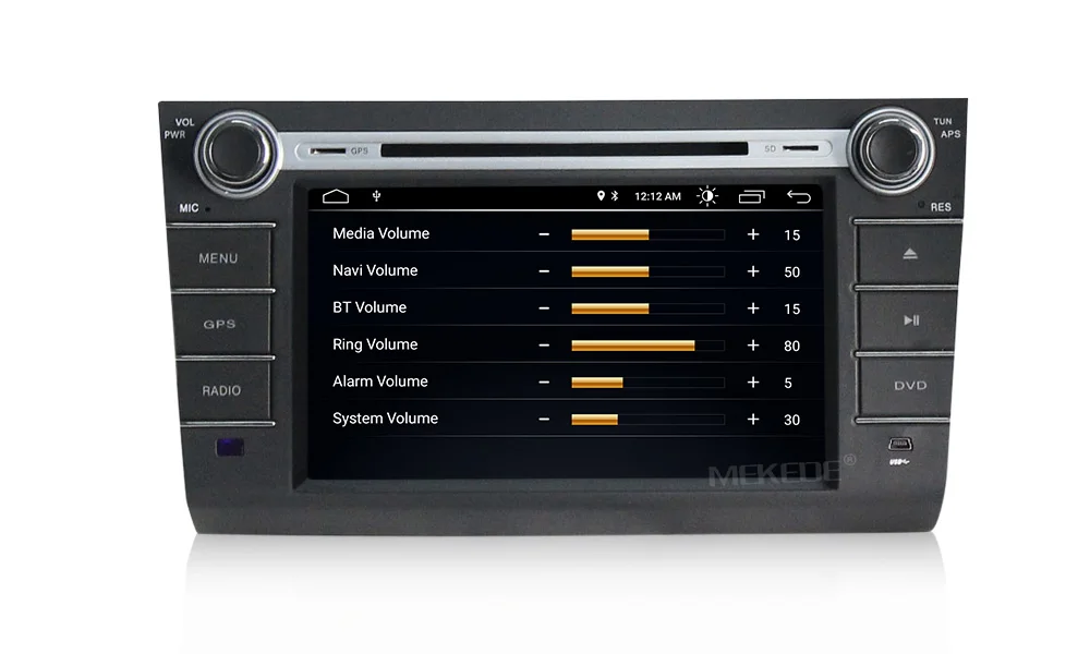 Best MEKEDE Pure Android8.1 Low price Car Audio gps player for suzuki Swift 2004-2010 support dvd player BT radio 4G wifi mic gift 14