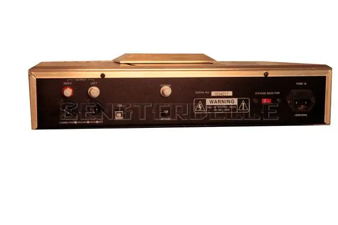 Finished MC500-CD SAA7824 Audio Player 12AU7