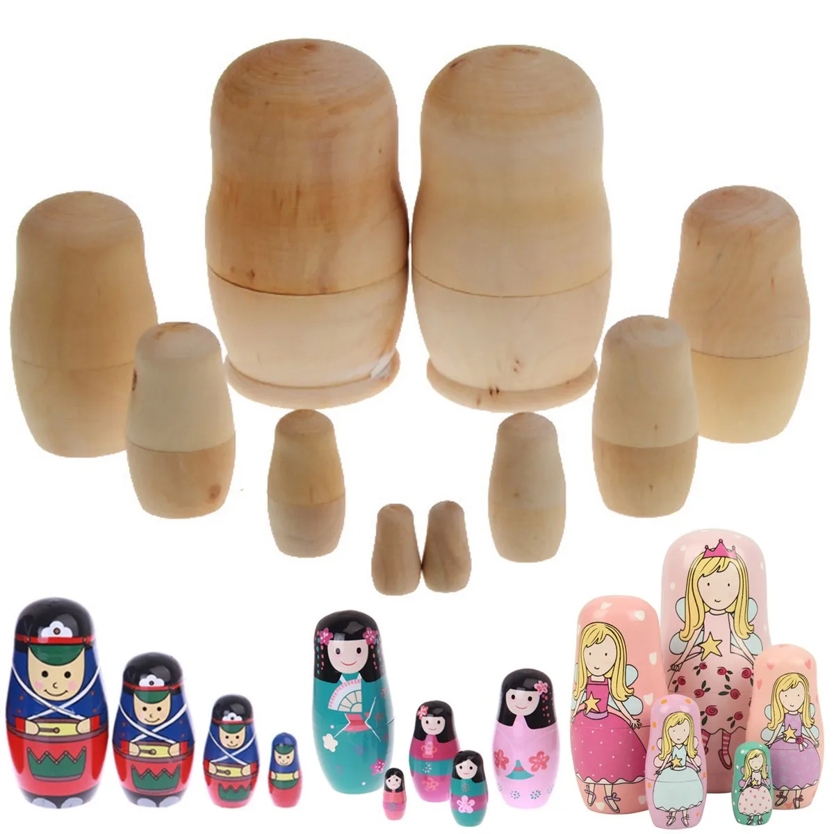 diy russian nesting dolls