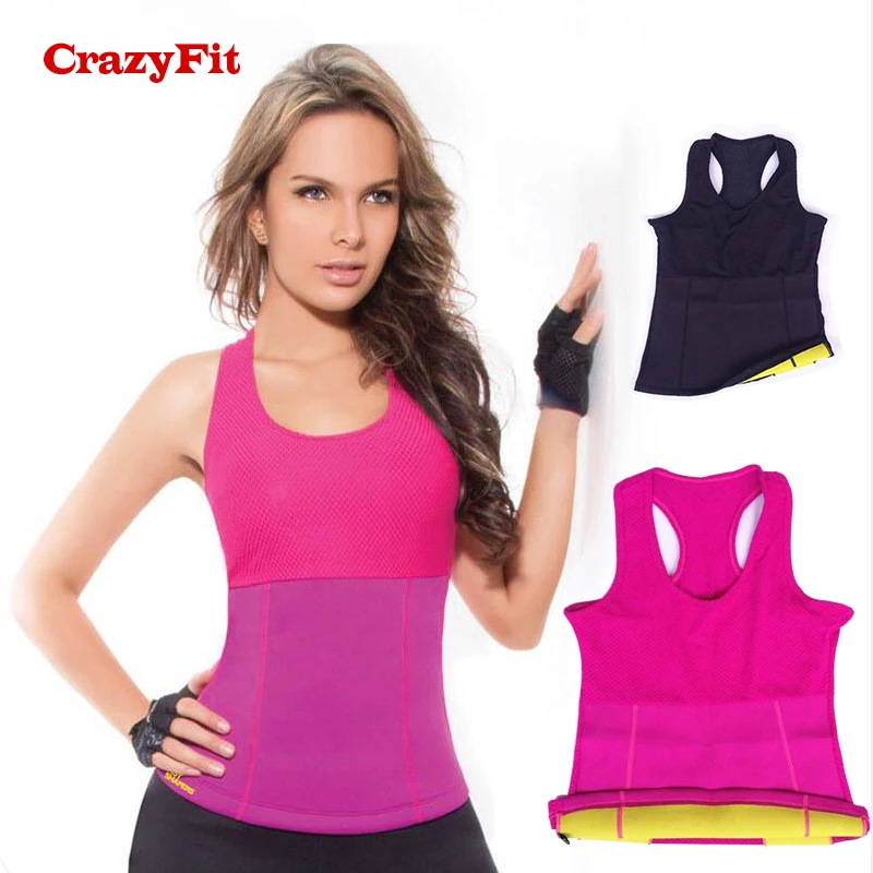 CrazyFit, спортивный топ для йоги, женский горячий корсет, сжигание жира, Женский корсет для бега, спортзала, тренировки, фитнеса, одежда, рубашка, топы