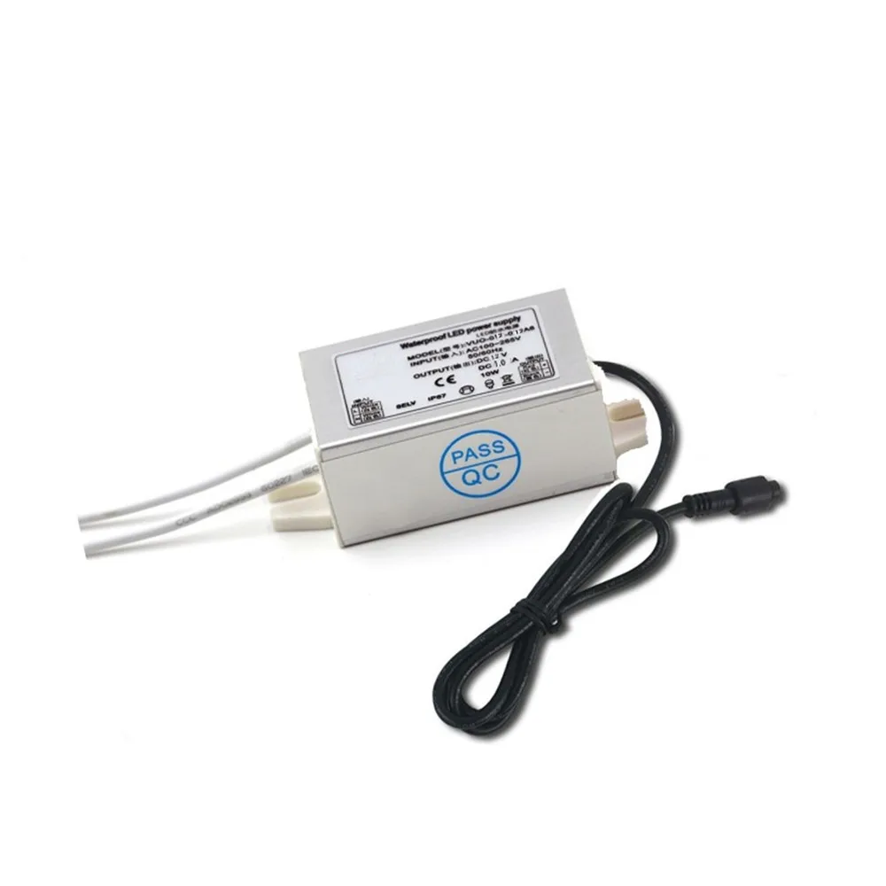 12W LED Driver DC12V CE RoHS подача электропитания Waterproof IP67|Трансформаторы систем освещения|