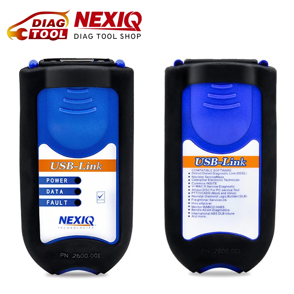 2016 New arrival high quality NEXIQ Auto Heavy Duty Truck Scanner tool