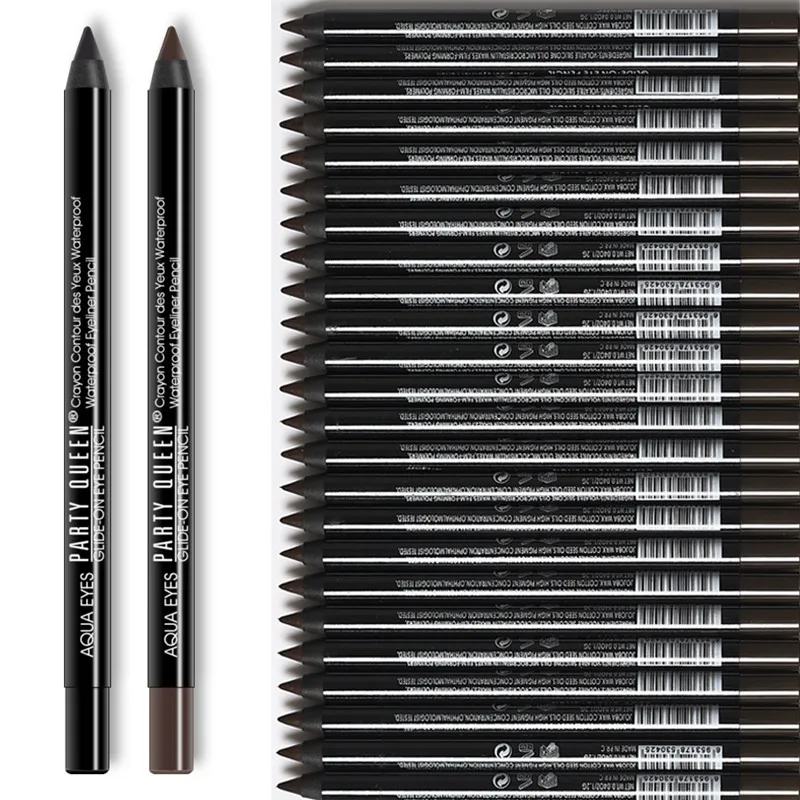 2020 Party Queen Smooth Eyeliner Gel Pencil Black Brown Pen Waterproof Long Lasting Smoky Eye Beauty Pencil Makeup Set Cosmetic 2020 Party Queen Smooth Eyeliner Gel Pencil Black Brown Pen Waterproof Long Lasting Smoky Eye Beauty Pencil Makeup Set Cosmetic
