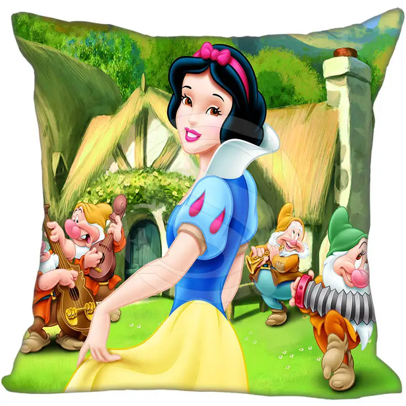 

Hot Sale Custom The Snow White Seven Dwarfs #2 Pillowcase 35X35cm (One Sides)Home Cushion Cover Pillow Cases 9-22T