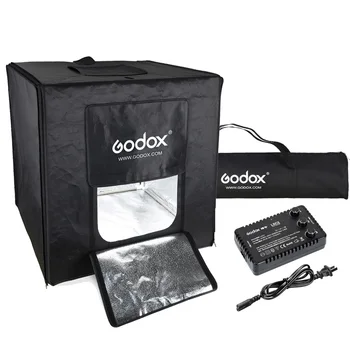 

Godox LST80 80*80CM / LST60 60*60CM / LST40 40*40cm Photo Studio LED Tabletop Shooting Tent Portable Photography Light Softbox