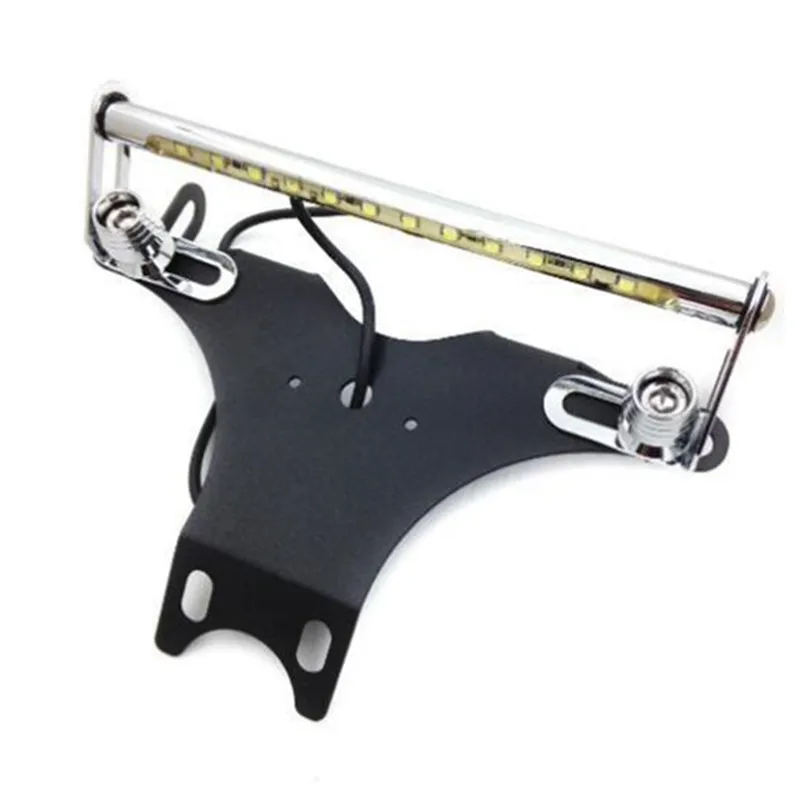 

Motorcycle Fender Eliminator Tidy Tail LED Light License Plate Holder For 2006-2009 Yamaha YZF R6
