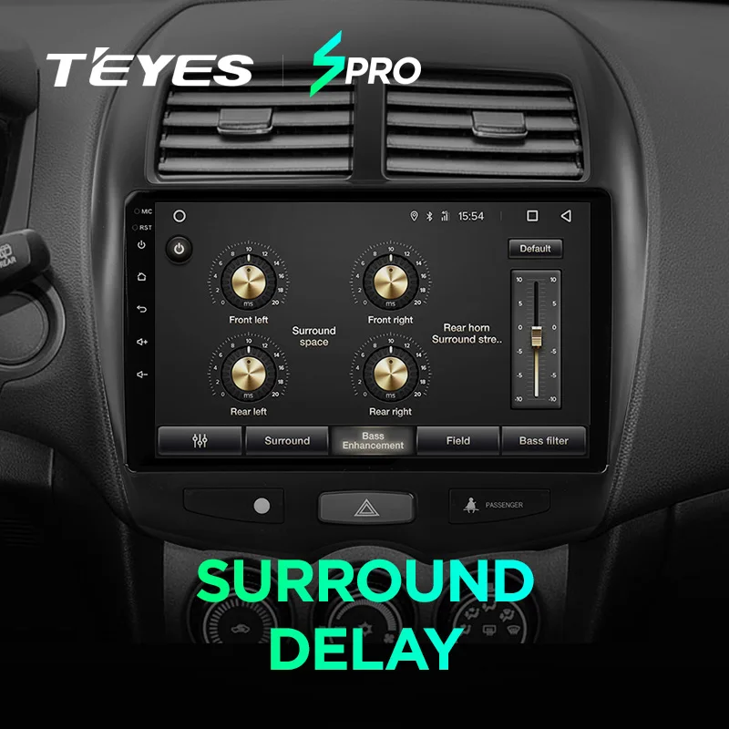 Flash Deal TEYES SPRO car dvd gps multimedia player For Mitsubishi ASX 2010-2018 car dvd navigation radio video audio player 2 din 4