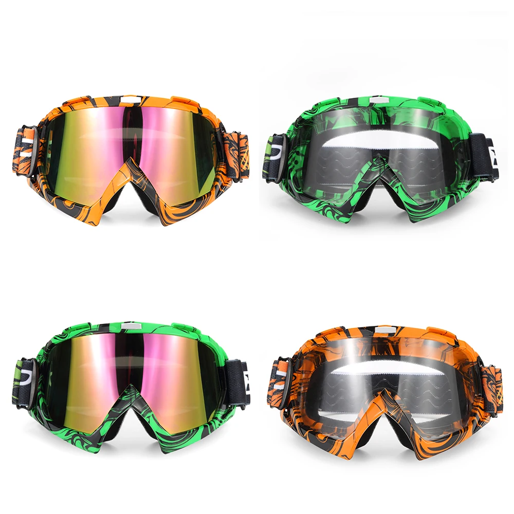 

Men Women Ski Goggles Snowboard Mask Motocross Sunglasses Windproof UV Protection Summer Winter Sport Glasses