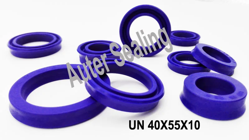 Уплотнитель UN SEAL 40x55x10 PU с одной губой поршневое и уплотнительное кольцо U |