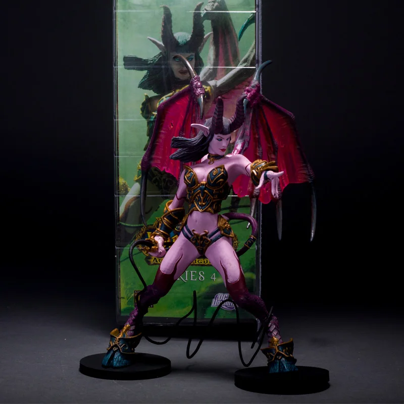 Вау вакуумный демон Amberlash Warlock фигурка питомца игрушка аниме Коллекционная