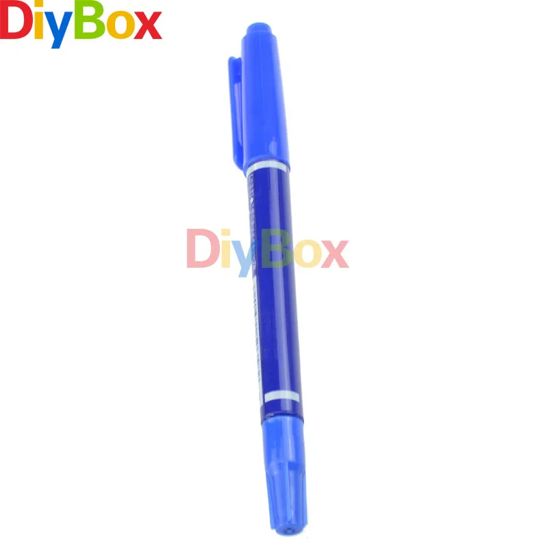 2 шт. CCL анти-травления печатной платы маркер чернил Двойная Ручка DIY для arduino синий