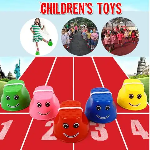 1 пара ходули для прыжков игрушка с крылом баланс обувь детские спортивные забавные гаджеты развлечения дети подарок уличная игра ZXH