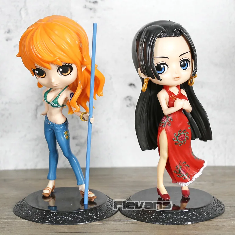 

One Piece Q Posket Boa Hancock / Nami PVC Figure Q Version Doll Toy Collectible Model Figurine