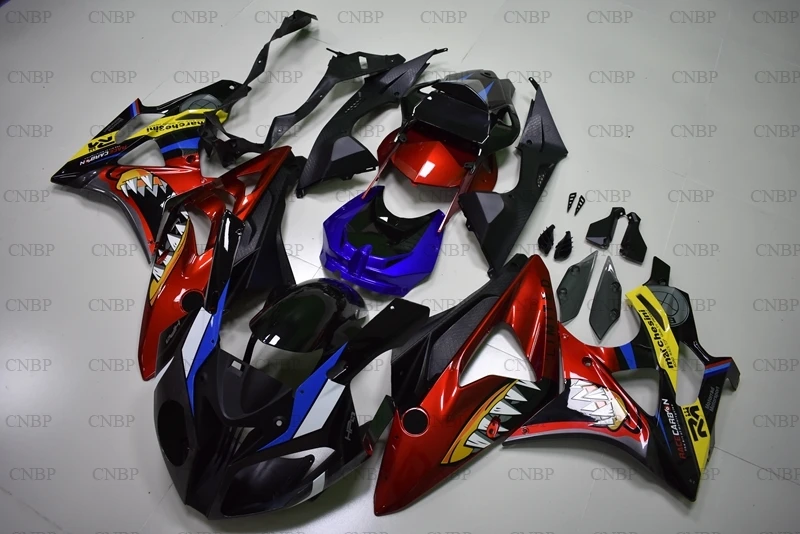 S 1000 RR 2010- Набор для всего тела S1000 RR 2012 обтекателя Для BMW S1000 RR 2012 красные, черные Акула обтекатели