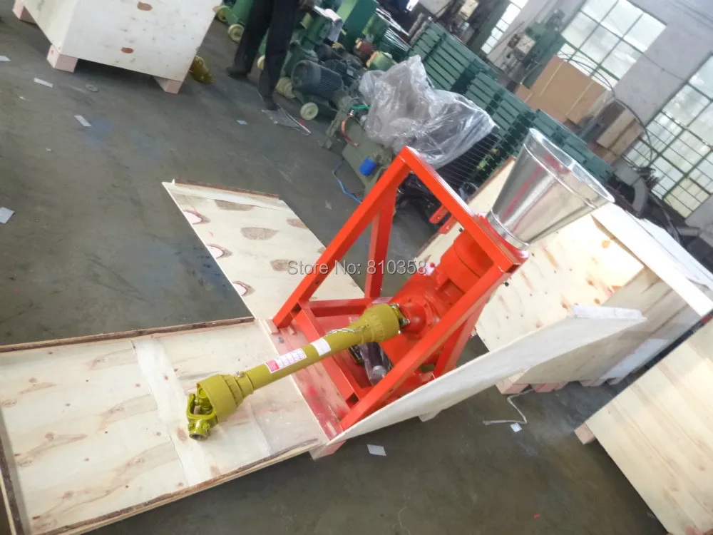 

KL229PTO Wood pellet machine with roller moving new design
