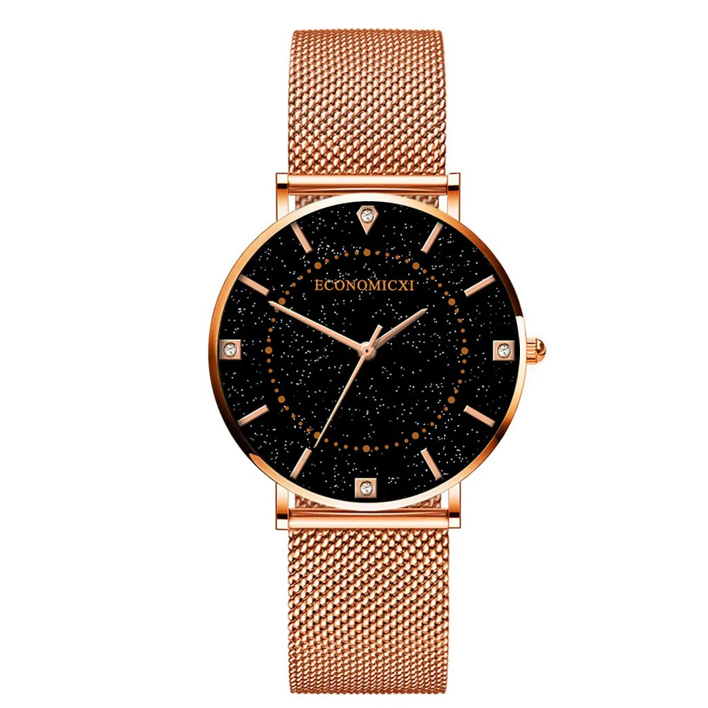 

SYNOKE 2019 Hot Sale Starry Sky Watch Women's Luxury Magnetic Magnet Buckle Quartz Wristwatch Female Diamond Watches 6.18