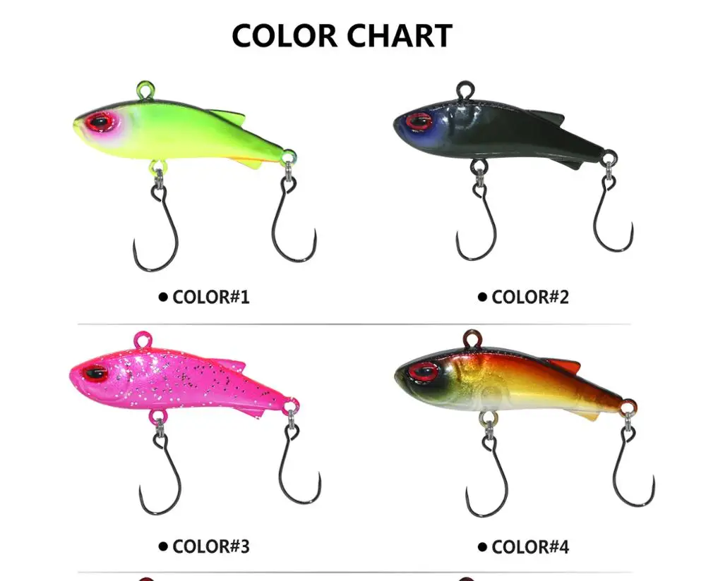 Jerry Pepper 40mm 3.3g sinking micro VIB wobblers trout crank bait fishing lures hard artificial bait all depth tackle