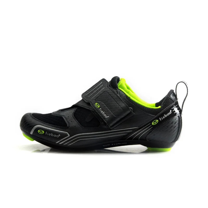 Tiebao nuevos hombres bicicleta de carretera bicicleta Zapatos Anti-slip transpirable Zapatos de Ciclismo de triatlón Atlético Zapatos de deporte Zapatos de bicicleta - 3