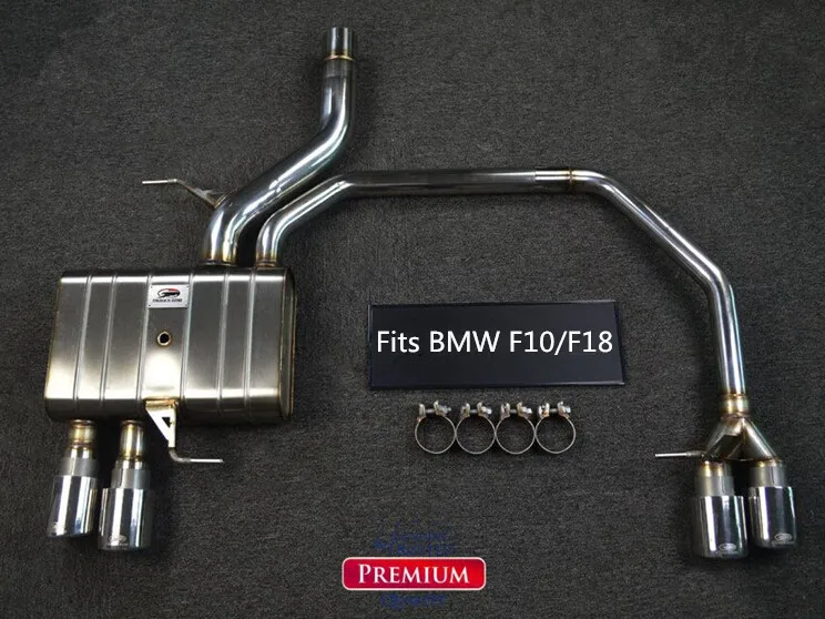 CATBACK выхлопной глушитель системы для BMW F10/F18 520 523 525 528 530 нержавеющая сталь 304
