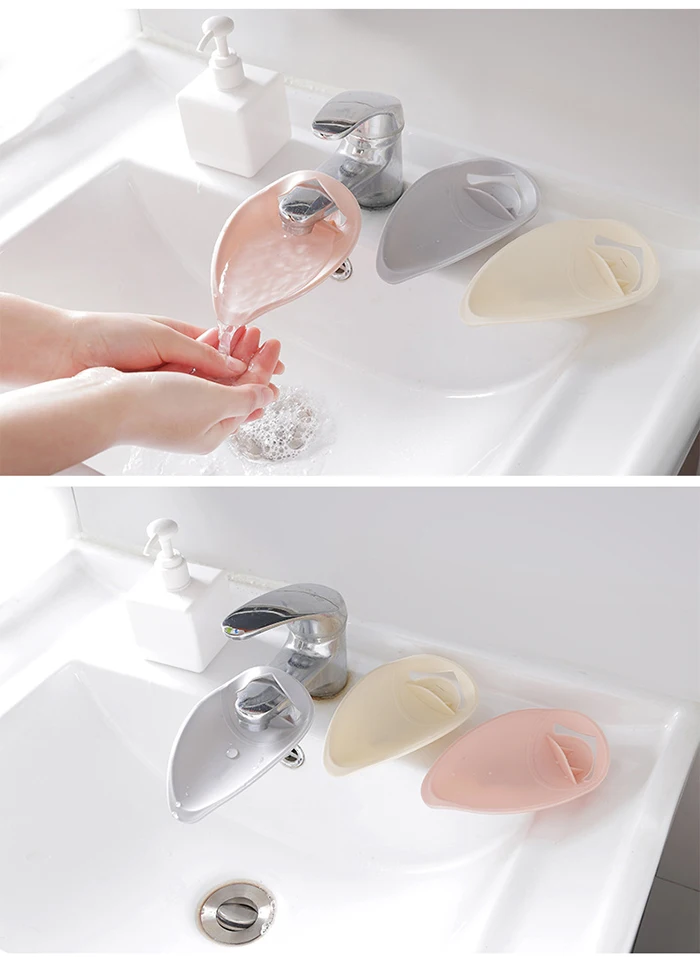 3 шт расширитель прочный ванная комната Кухня удлинитель на кран Ванна крышка сливного отверстия пластиковые дети руки мыть фильтр воды брызг-доказательство