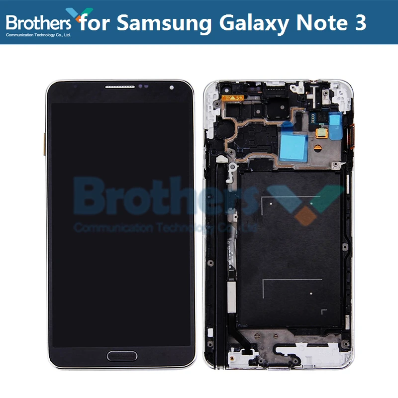 ЖК экран OLED для Samsung Galaxy Note 3 N900 с дигитайзером сенсорного экрана в сборе N9005 N9000