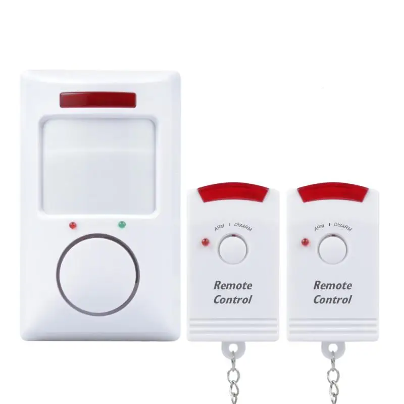 IR Remote Control Alerter Wide Detection Motion Sensor Alarm Security