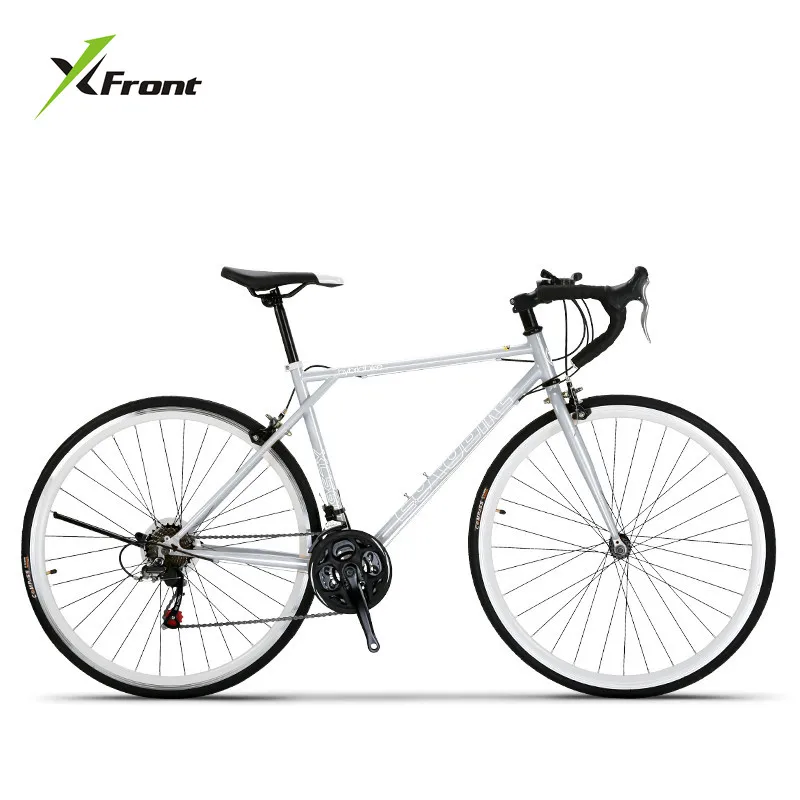 New brand Retro 27 speed racing bike 700C*49cm bike High-carbon steel frame Bend bicycle cycling shaft brake road bike
