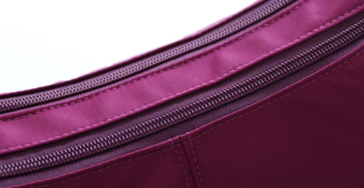 Повседневная Дизайнерская Женская нейлоновая сумка-мессенджер сумка на плечо Большая вместительная сумка через плечо на молнии водонепроницаемая сумка
