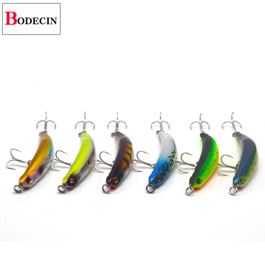Hard Fishing Bent Pencil Fake Lure Topwater Carp Tackle 3D Fish Eyes Swimbait 6pcs Sea Jerkbait Artificial Floating Laser Bait (5)
