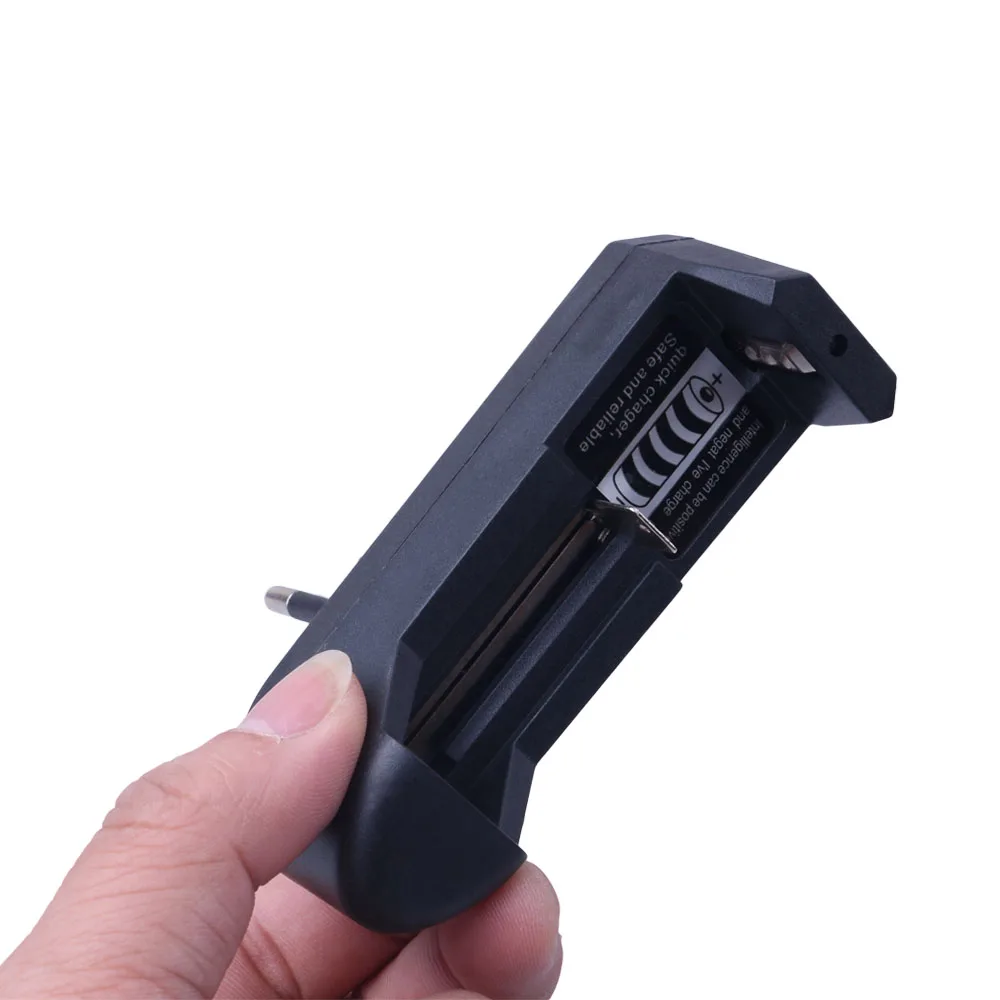 

2019 Hot Selling 18650 Liion Battery Charger li-ion Batteries Charging EU US Plug 3.7V Mini Baterie Chargers