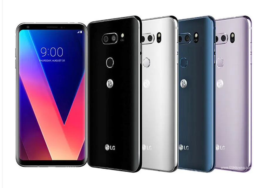 LG V30 H931 GSM 4G LTE Android Восьмиядерный ОЗУ 4 Гб ПЗУ 64 Гб 6," 16 МП и 13 МП сотовый телефон 3300 мАч отпечаток пальца Snapdragon 835