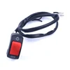 Universal Handlebar Motorcycle Light Switch ON/OFF Button Bullet Connector Fog Light Switch New ► Photo 1/3