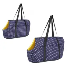 Рюкзак для домашних животных, сумка-мессенджер, переносная дорожная сумка для собак на открытом воздухе, темно-синий цвет