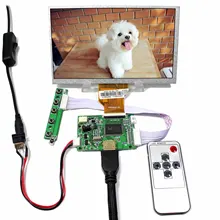 HDMI вход ЖК-плата контроллера VS-TY50-V2+ 7 дюймов 800x480 AT070TN90 ЖК-панель+ пульт дистанционного управления