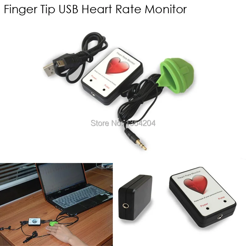 Buy Infrared USB Finger Heart Rate Monitor,Treadmill