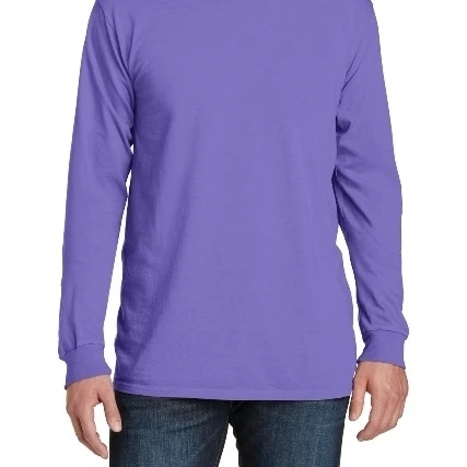 Port & Company PC099LS Mens Pigment-Dyed Long Sleeve Tees Amethyst - 3XL (1)