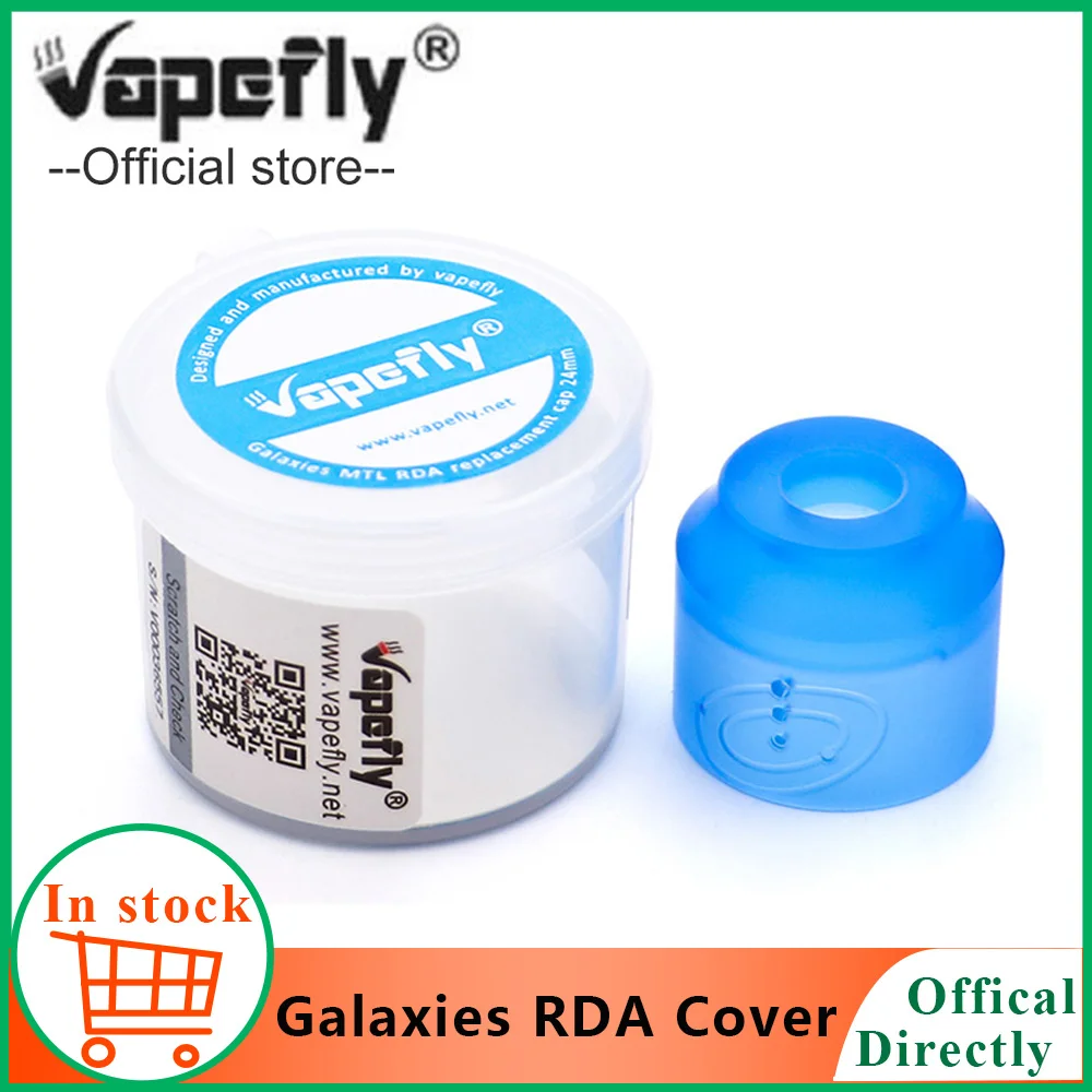 

Vapefly Galaxies RDA Cover with 24mm Made of PMMA for Vapefly Galaxies MTL RDA Atomizer Electronic Cigarette accessories