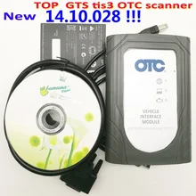 Alta qualidade gts tis3 otc scanner profissional para toyota it3 global techstream gts otc vim obd scanner ferramenta livre shippig