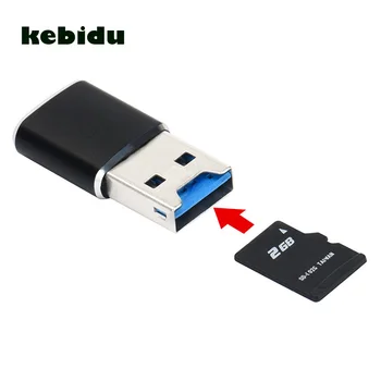 

kebidu 5Gbps Smart Micro SD Card Reader Super Micro SD/SDXC TF Speed USB 3.0 Card Reader Adapter micro sd adapter for PC LAPTOP
