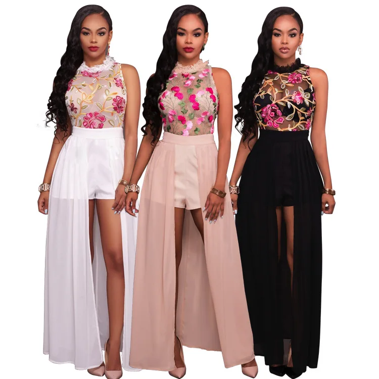 summer maxi romper