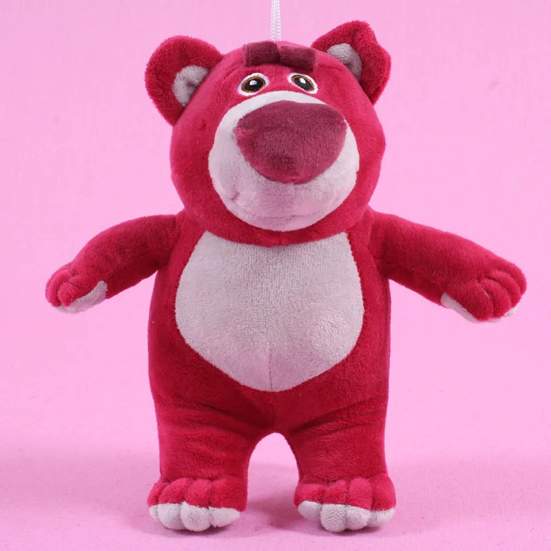 Милые 20 см История игрушек 3 Lotso Huggin плюшевые игрушки мягкие Клубничные мишки