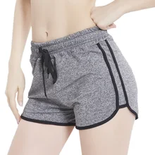 Летние женские спортивные шорты для спортзала Йога фитнес-браслет обтягивающие шорты