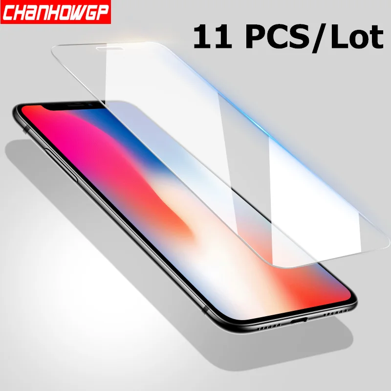Закаленное стекло для iPhone X XS MAX 6 6s 7 8 Plus 5 Φ SE 5C|Защитные стёкла и плёнки| |