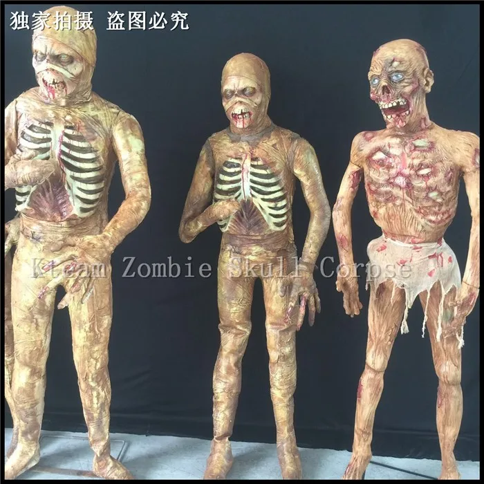 Реквизит для дома с привидениями Хэллоуин украшение Череп Скелет измельченные кости Sidenote страшные комнаты реквизит латексные кости