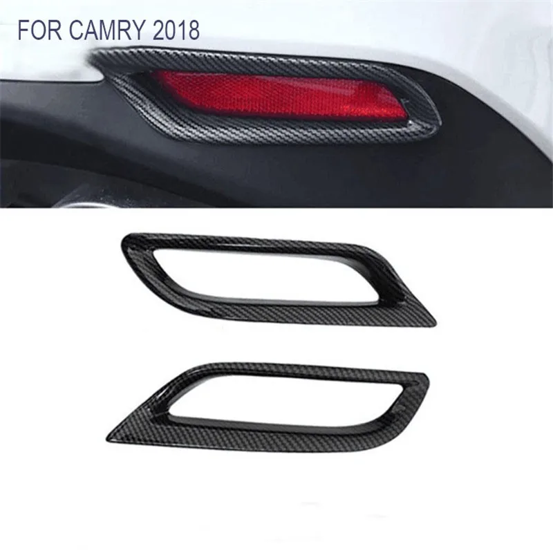 Автомобильная задняя противотуманная фасветильник крышка для camry 2018 2019 ABS задний
