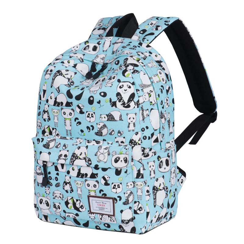 Ciker mochila de lona lindo mujeres Panda impresión mochilas para chicas adolescentes mujeres mochilas mochila escuela bolsas Ciker mochila de lona lindo mujeres Panda impresión mochilas para chicas adolescentes mujeres mochilas mochila escuela bolsas