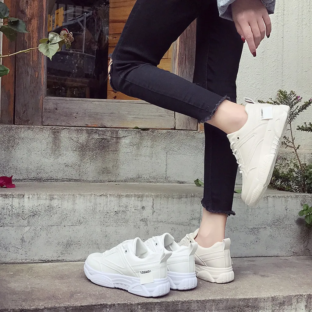 

trainers women platform Women shoes woman air Sport Outdoor Cool Summer Shoes Med Lace Up Girls Sneaker sport shoes woman#g8