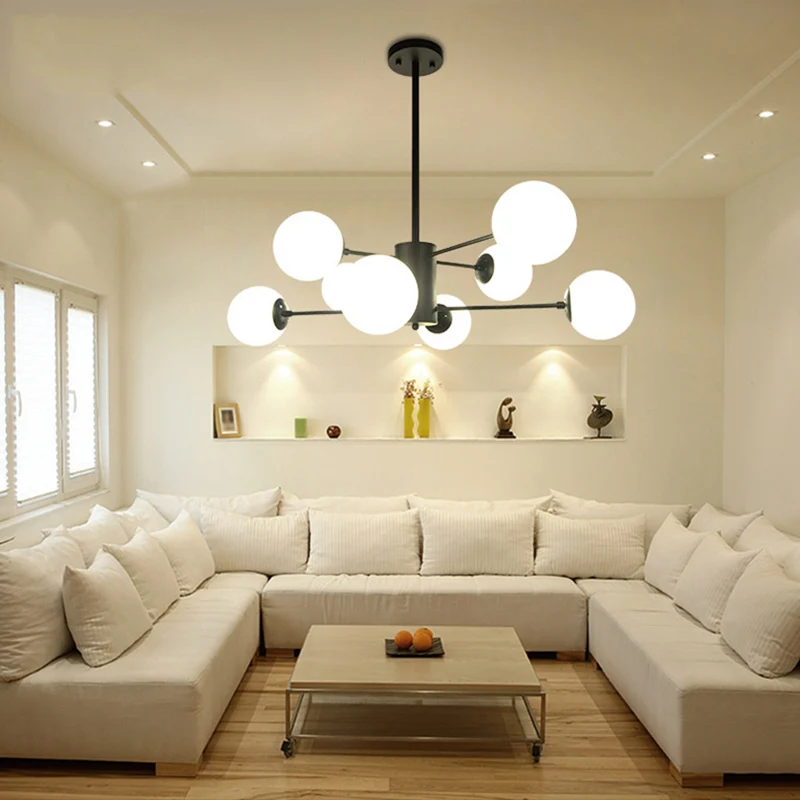 Люстра подвесная в стиле арт деко золотистая черная белая|pendant lights|lamps pendant