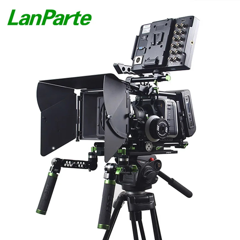 Lanparte Bmcc Complete Camera Rig With Matte Box And Follow Focus 